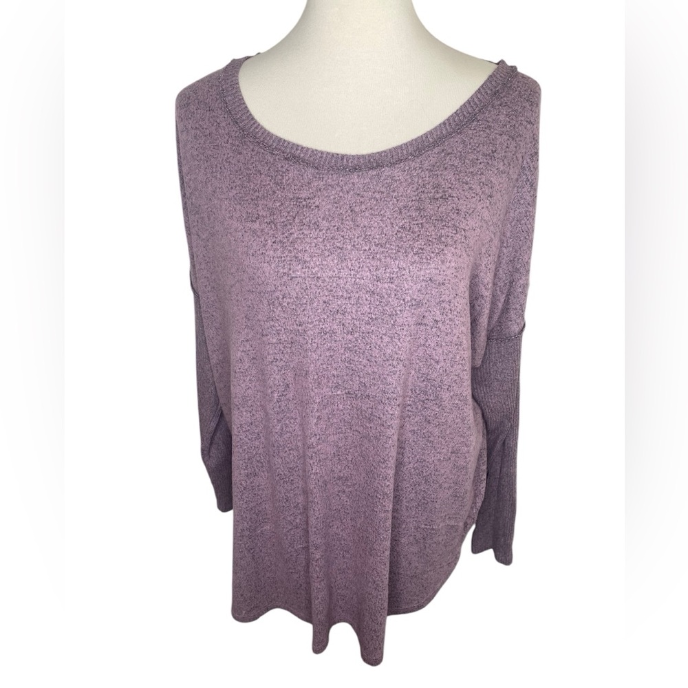 Bobeau Knit Long Sleeve Top